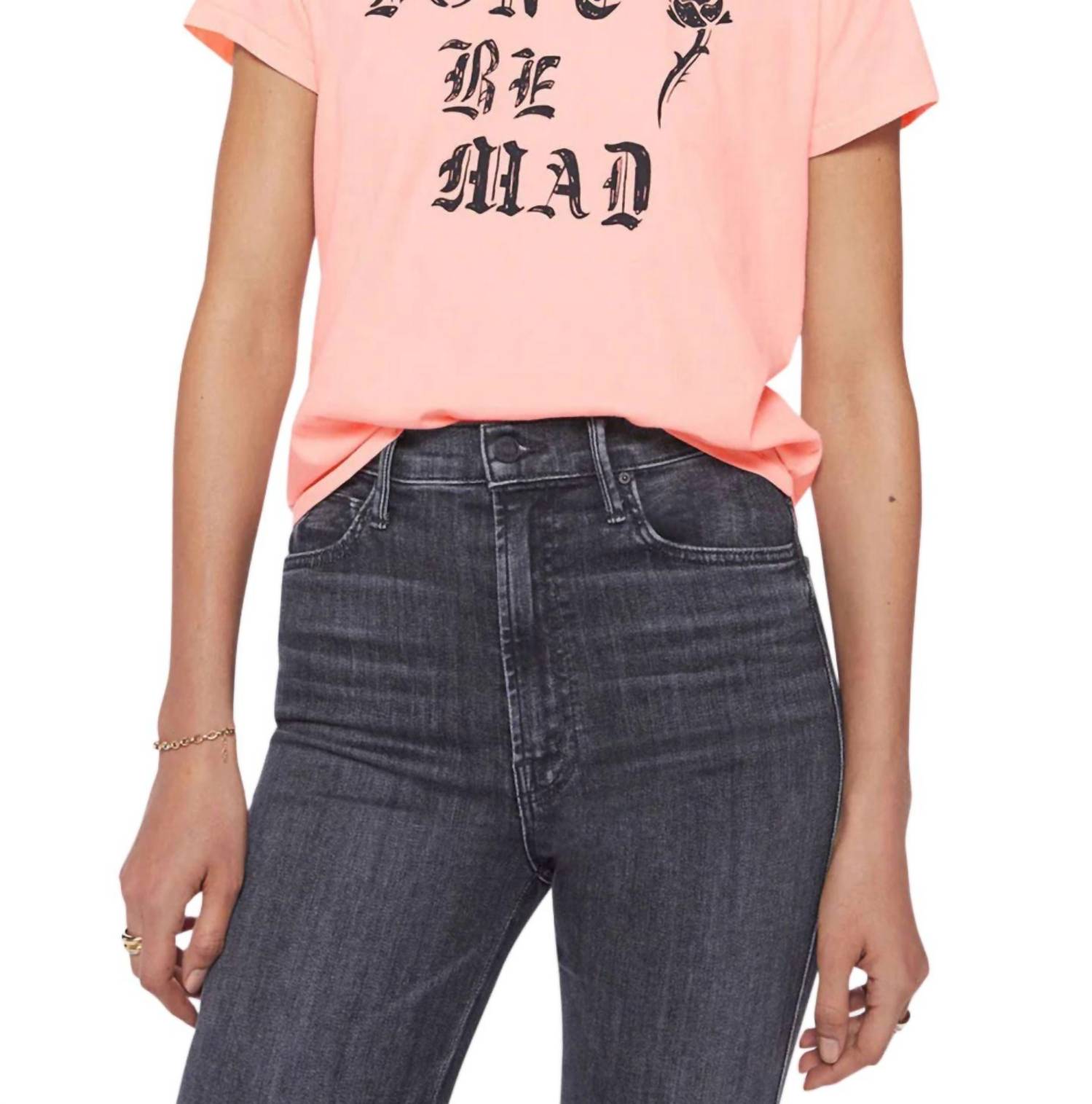 Mother - The Lil Goodie Goodie Tee Don't Be Mad - blouses - clothing - cotton