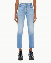 Mother - The Pixie Hustler Ankle Jeans - ankle - clothing - cotton