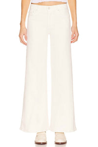 Mother - Twister Skimp High Rise Flare Pants - boot - cut - clothing - cotton - blend