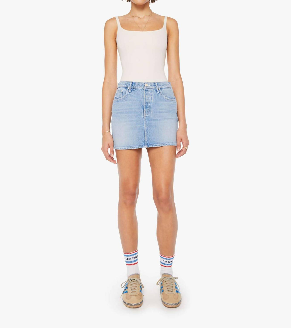 Mother - Vagabond Mini Skirt