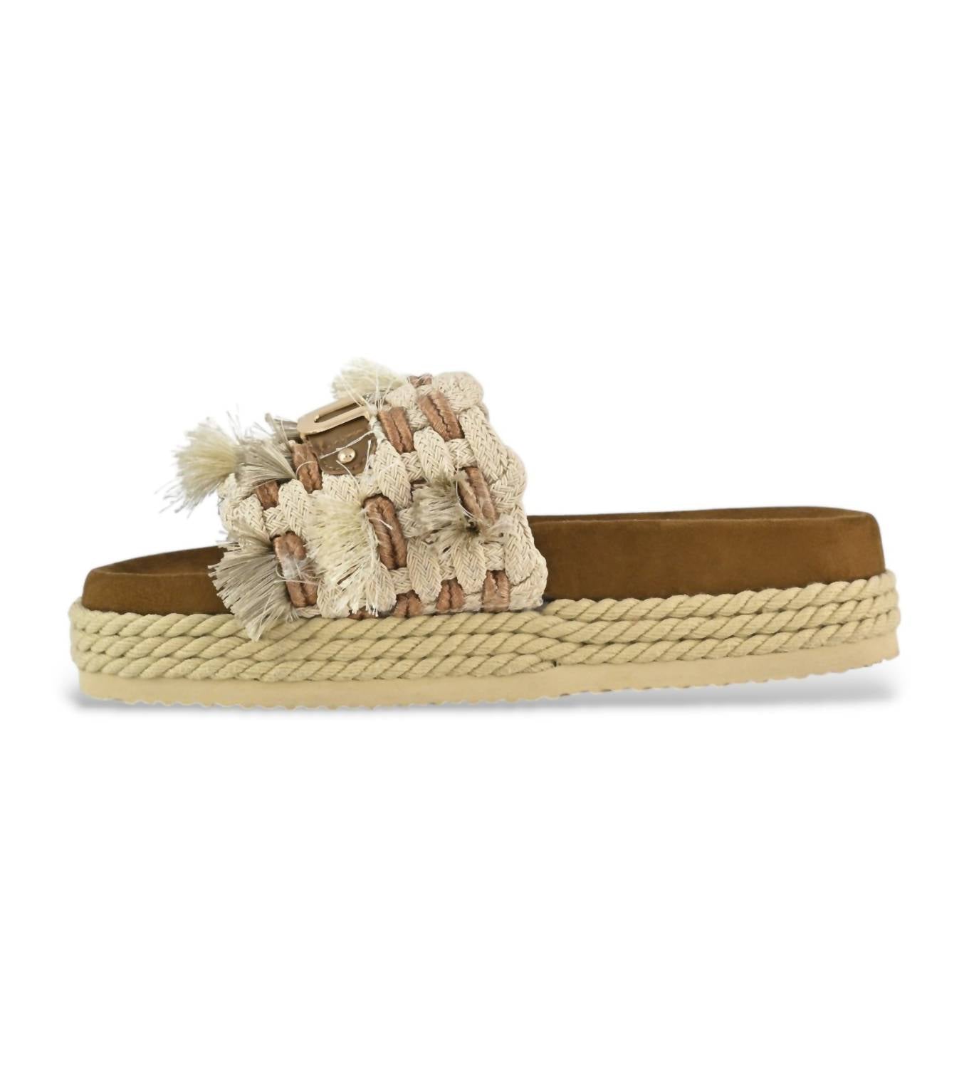 Mou - Monoband Slide - beige - sandals - shoes
