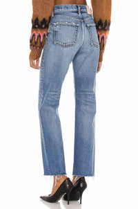 Moussy - ASHLEYS WIDE STRAIGHT - clothing - flare - jeans