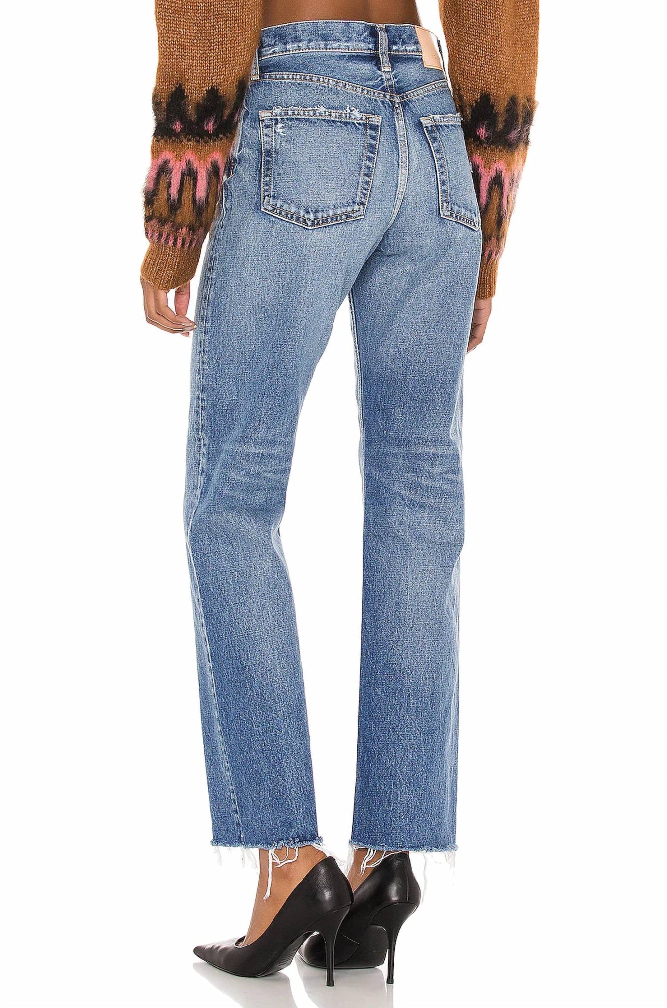 Moussy - ASHLEYS WIDE STRAIGHT - clothing - flare - jeans