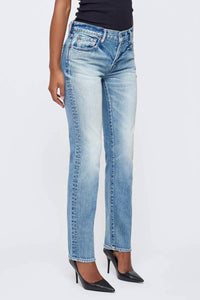 Moussy - Deland Slim Straight Jeans