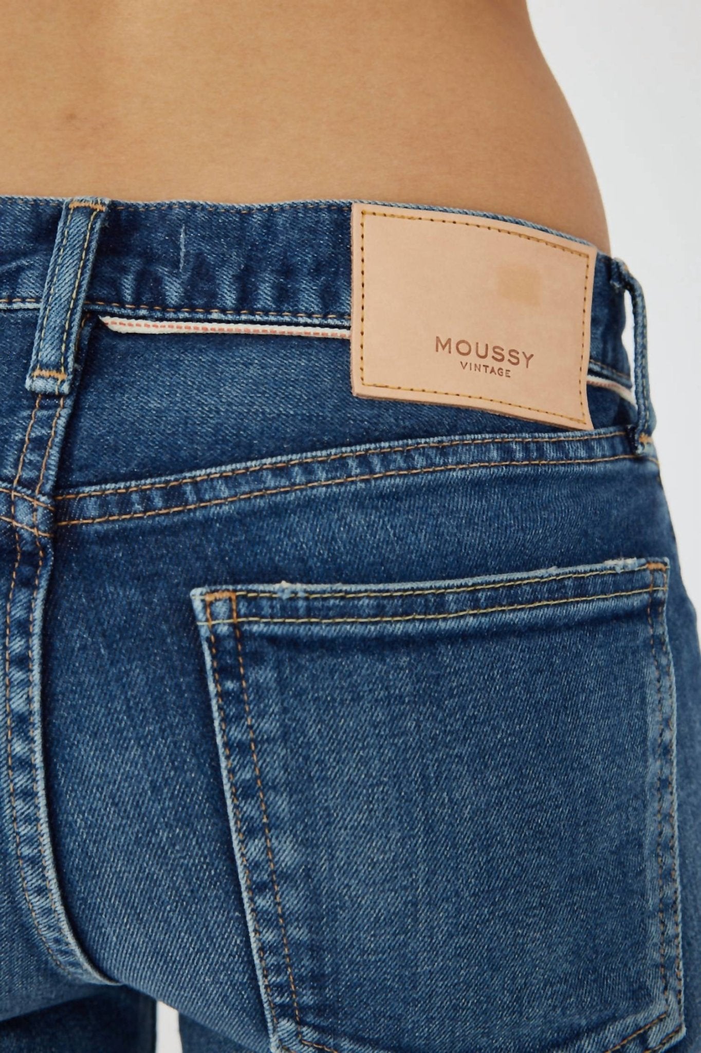 Moussy - Douglass Skinny - blue - clothing - cotton - blend