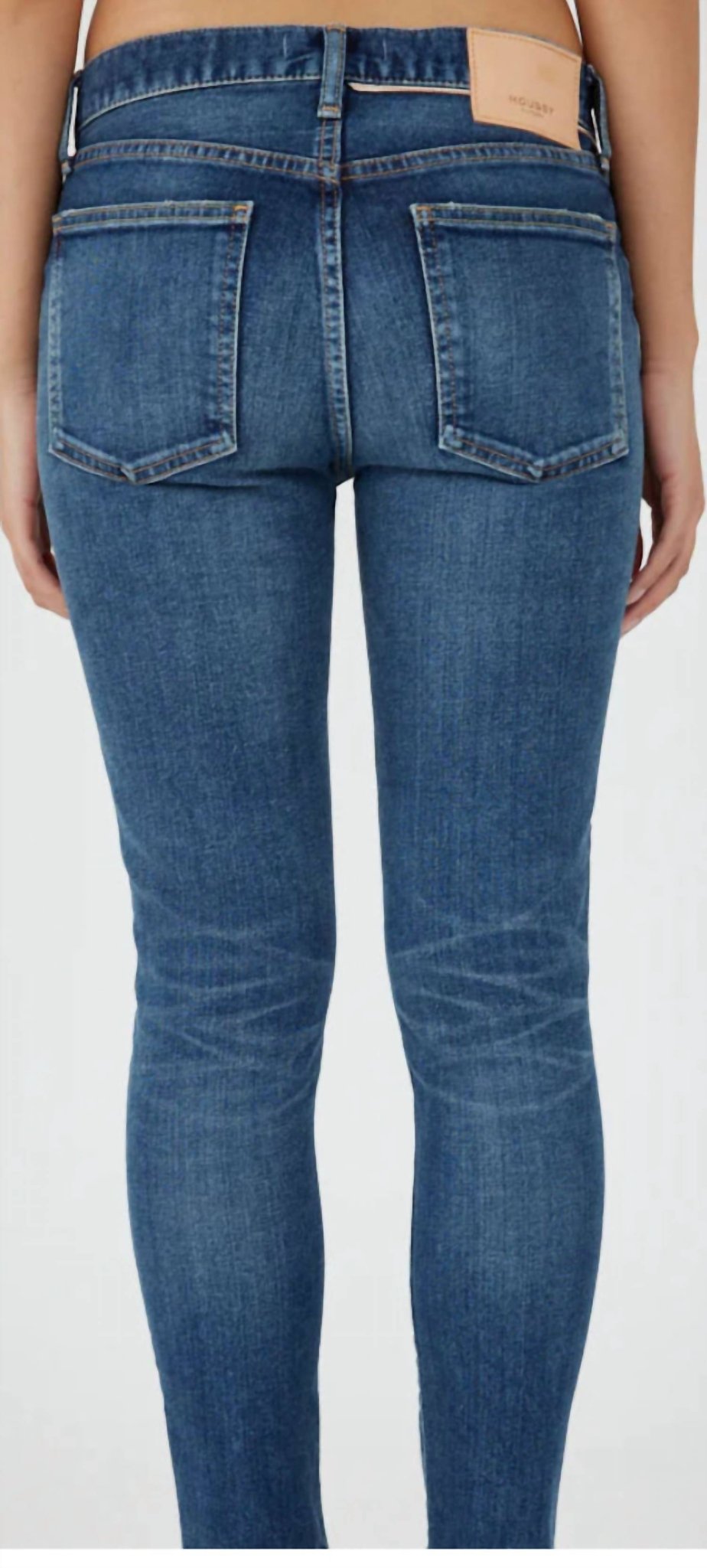 Moussy - Douglass Skinny - blue - clothing - cotton - blend