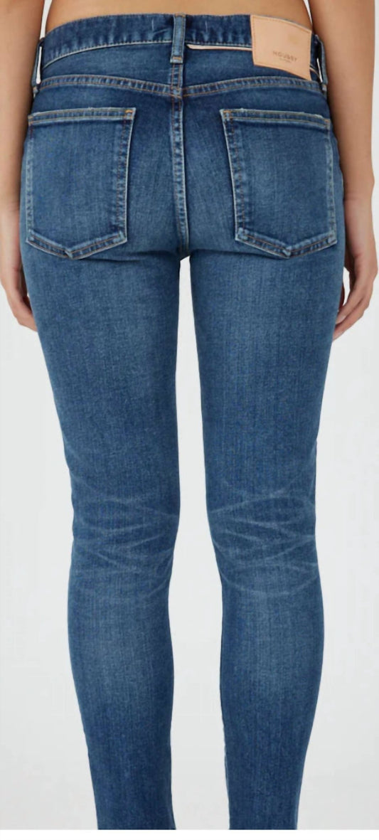 Moussy - Douglass Skinny - blue - clothing - cotton - blend