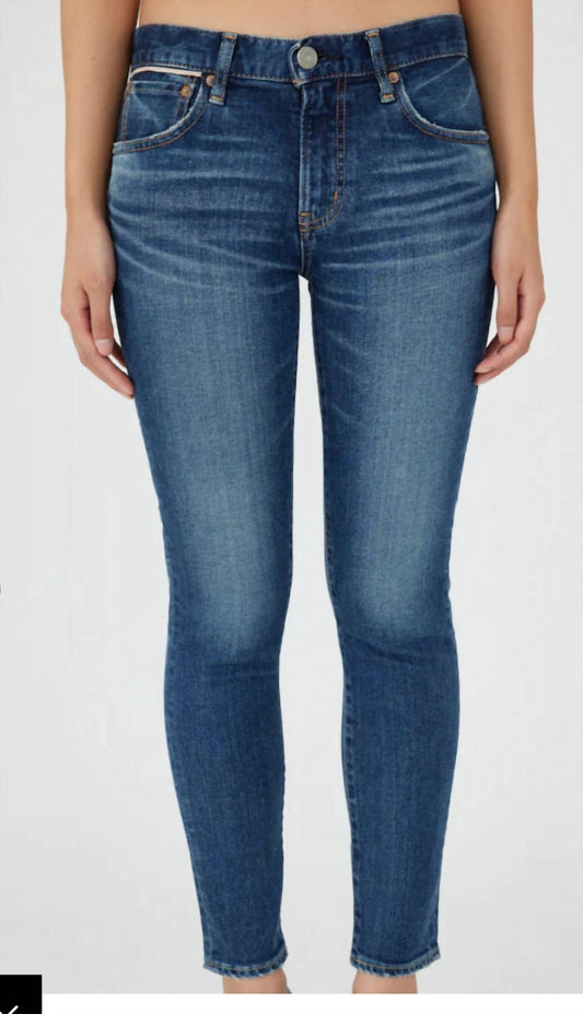 Moussy - Douglass Skinny - blue - clothing - cotton - blend