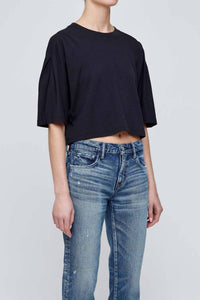 Moussy - Gather Sleeve Tee