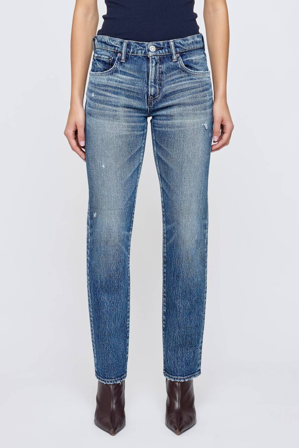 Moussy - Mallard Slim Straight Jeans