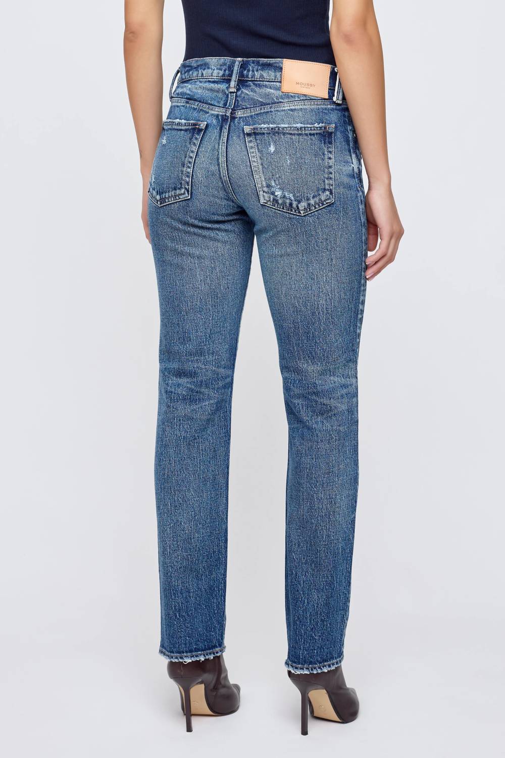 Moussy - Mallard Slim Straight Jeans