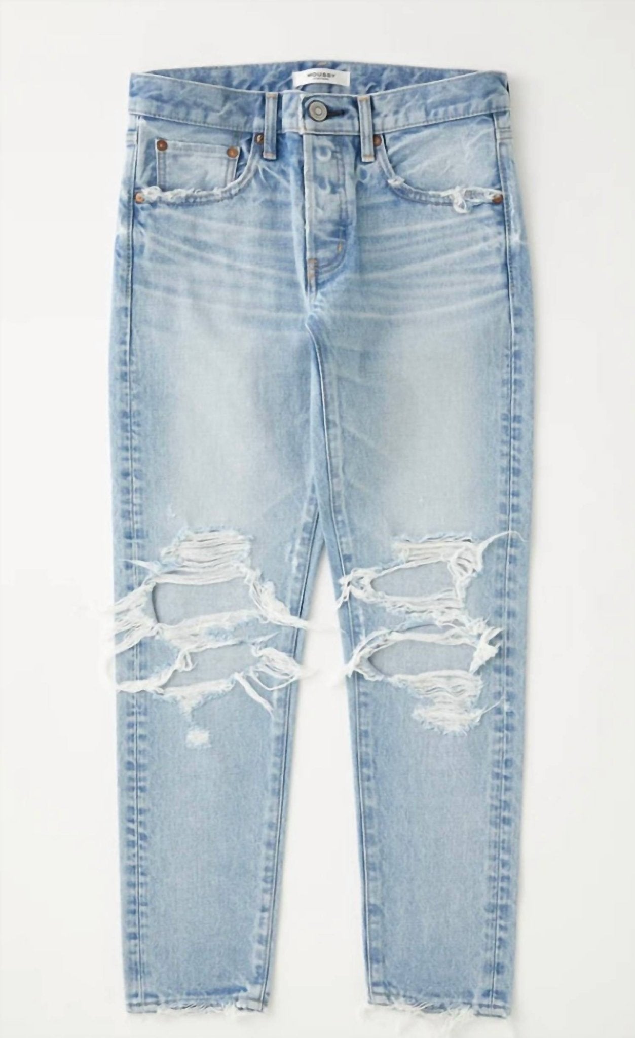 Moussy - MV May Tapered - Mid Jeans - ankle - blue - clothing