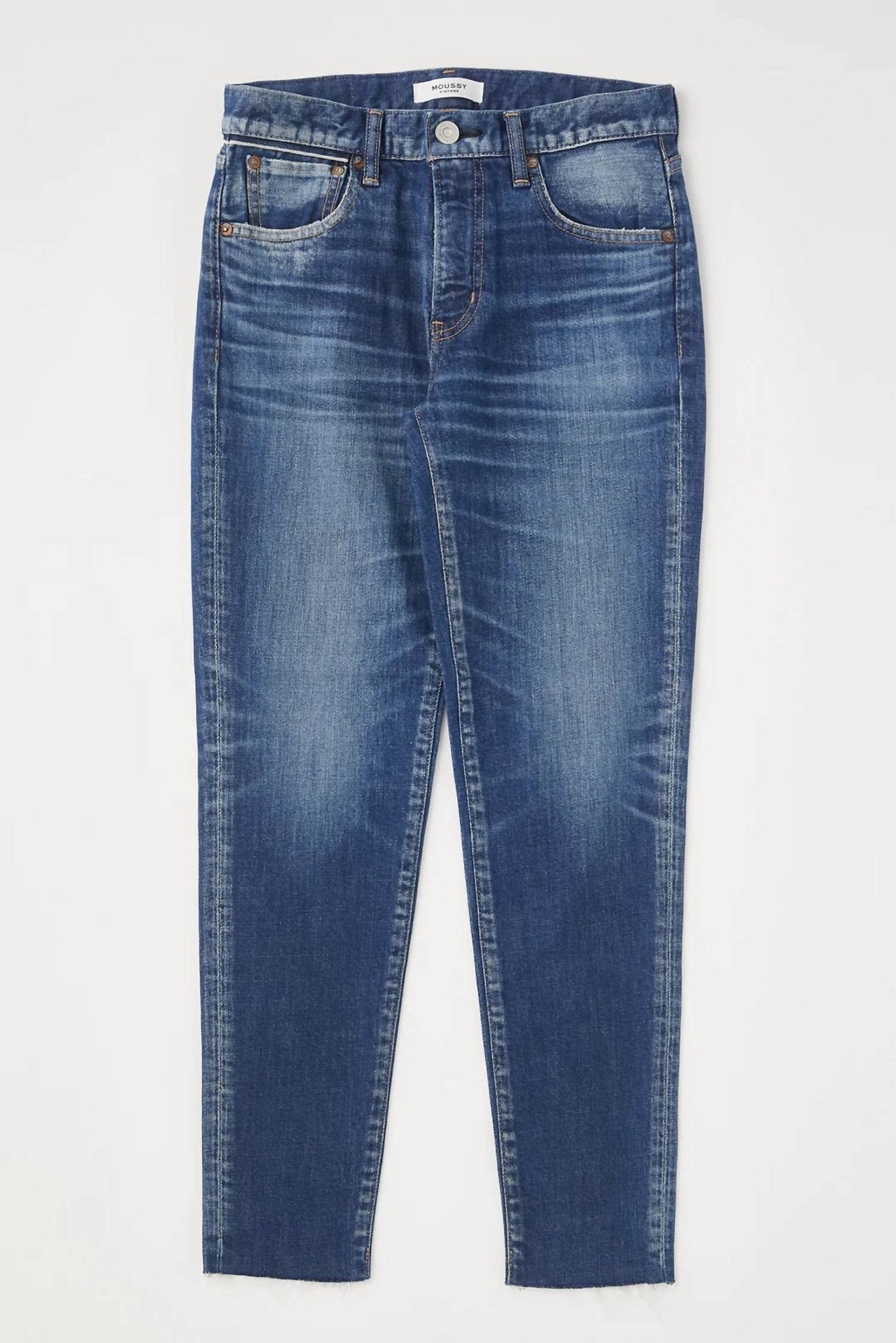 Moussy - Warren Skinny - blue - clothing - cotton - blend