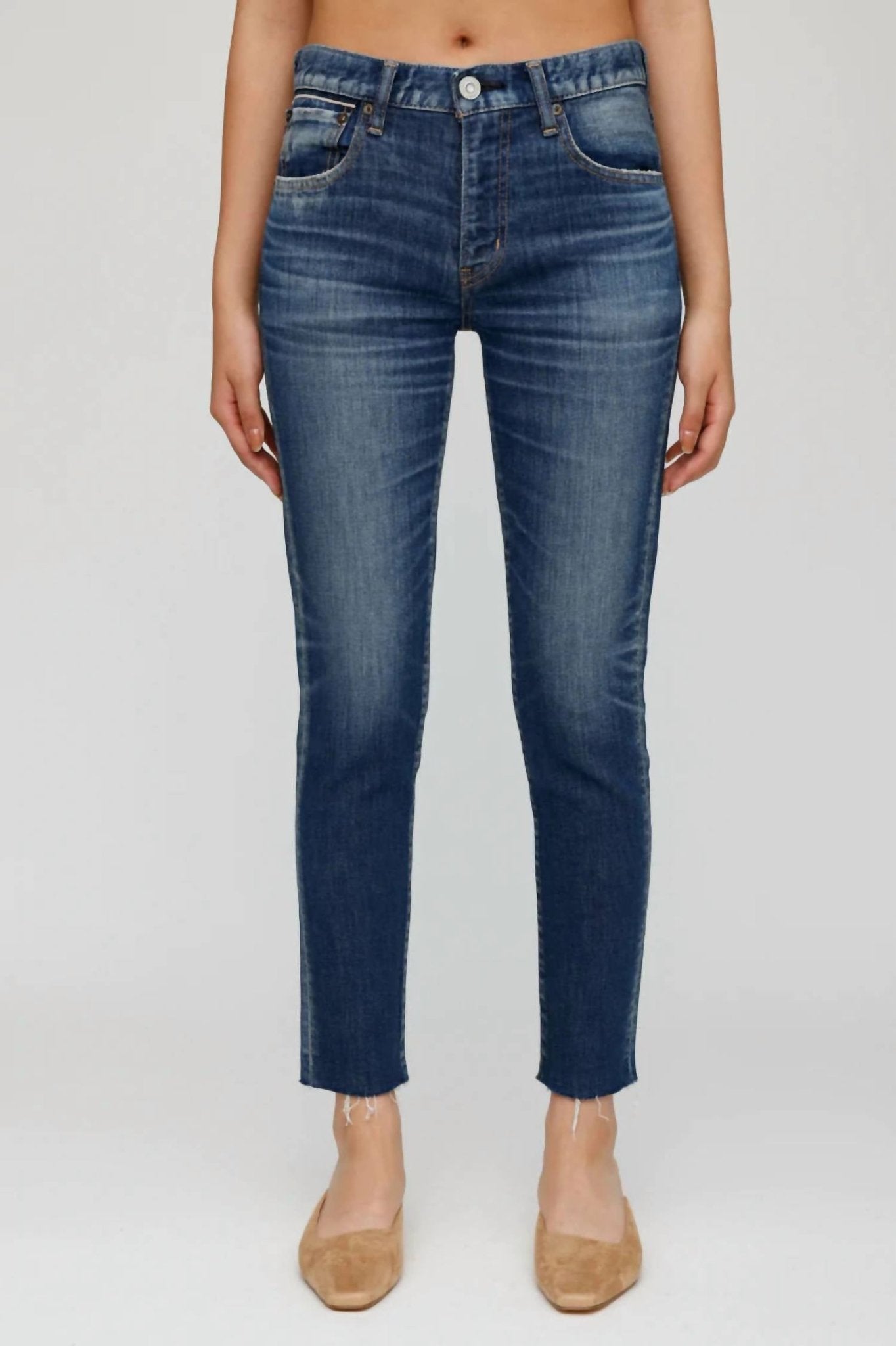 Moussy - Warren Skinny - blue - clothing - cotton - blend