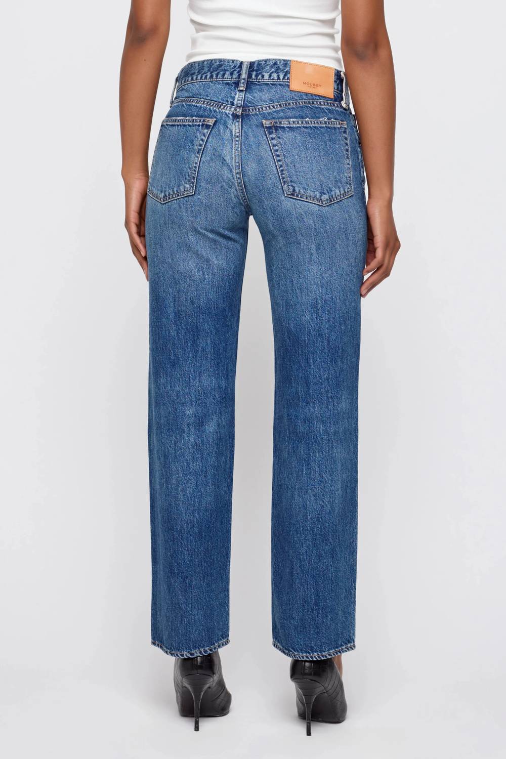 Moussy - Wheeling Straight Leg Jean