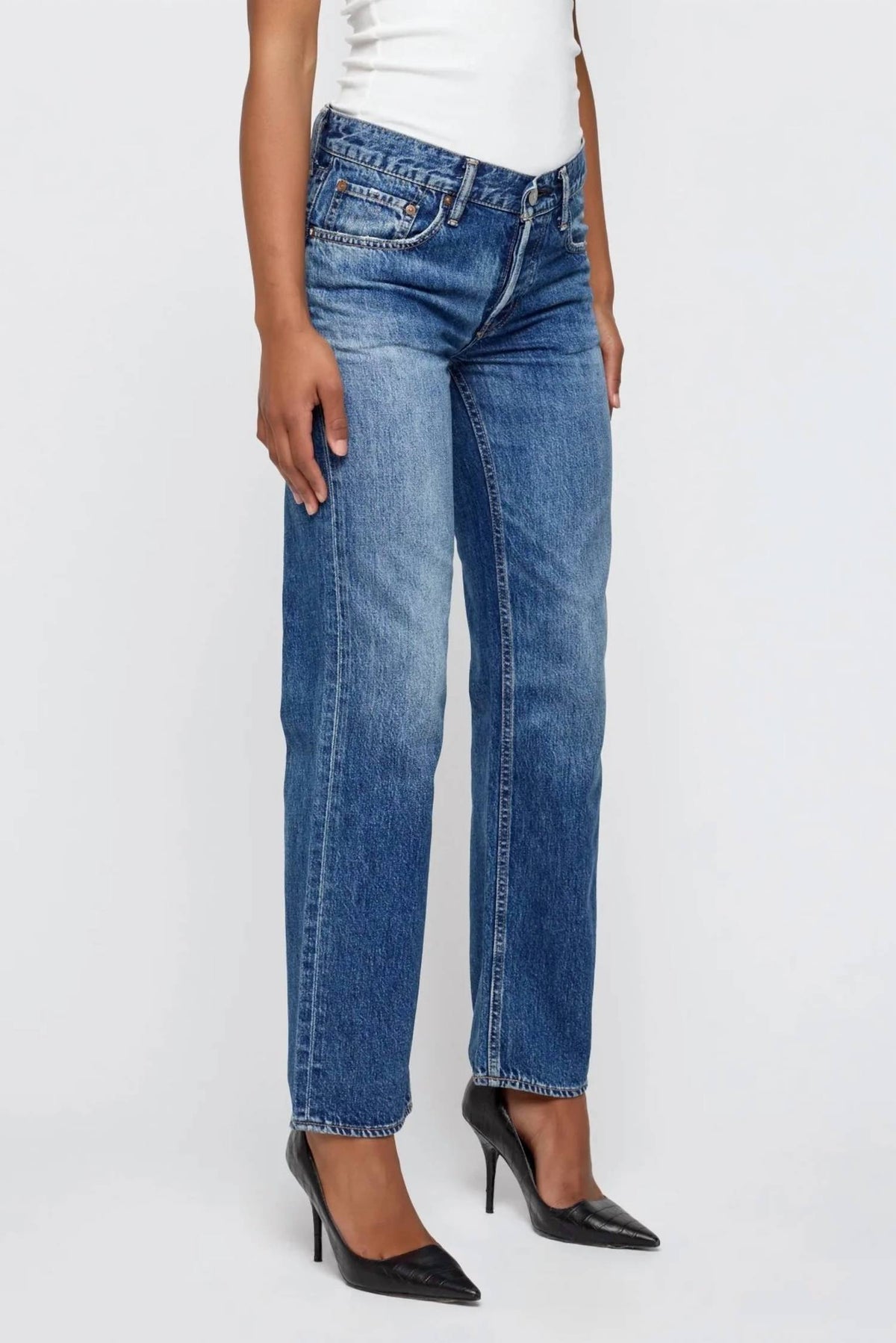Moussy - Wheeling Straight Leg Jean