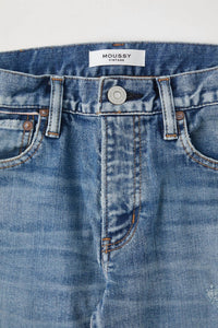 Moussy - Women's Livonia Skinny - blue - clothing - cotton