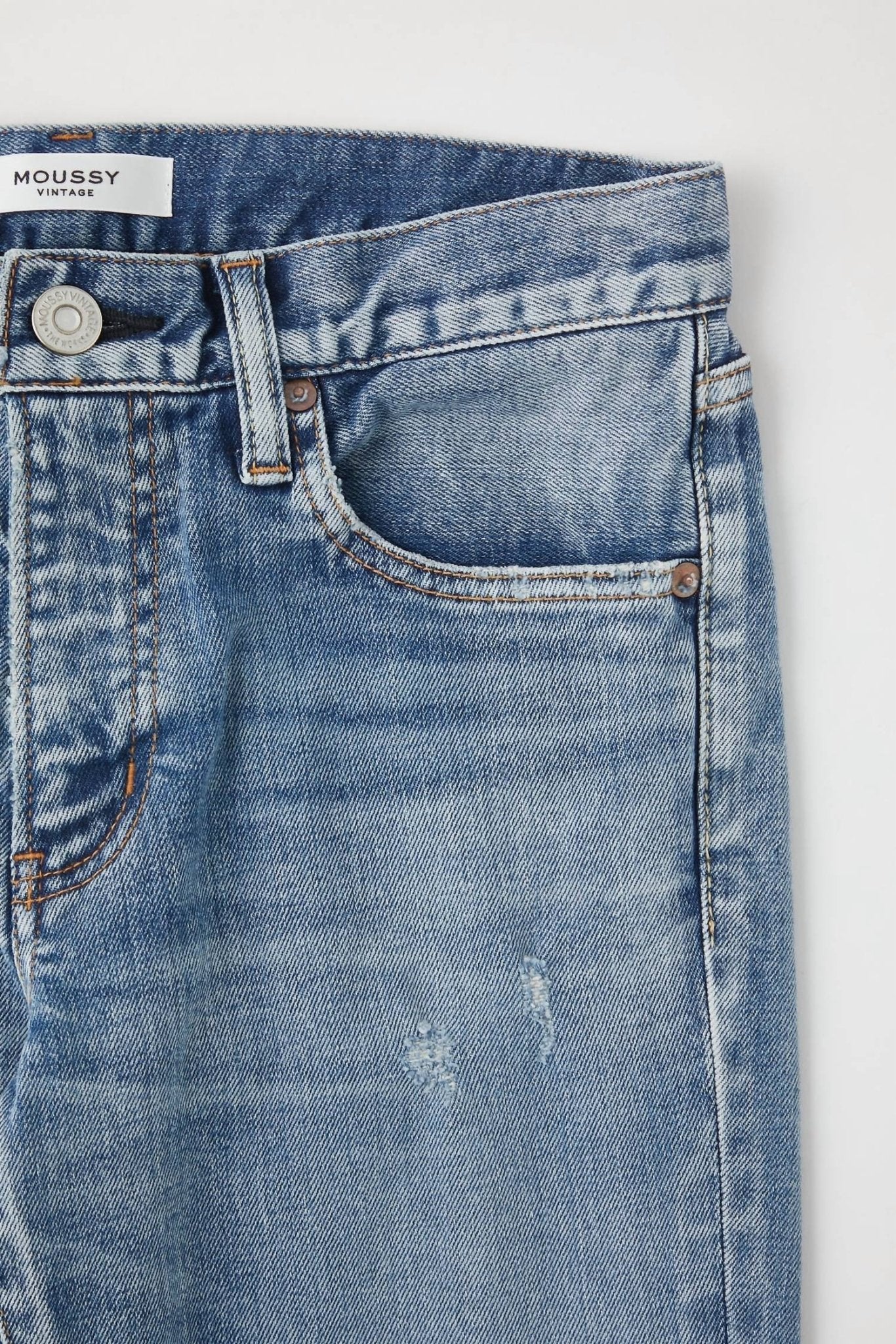 Moussy - Women's Livonia Skinny - blue - clothing - cotton