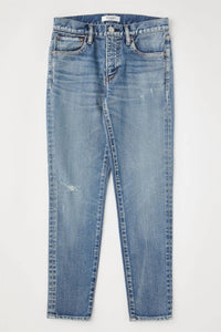 Moussy - Women's Livonia Skinny - blue - clothing - cotton