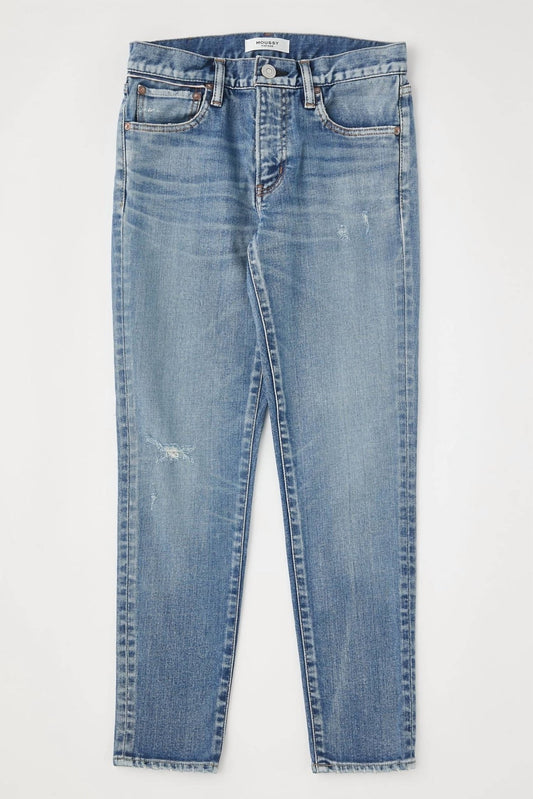 Moussy - Women's Livonia Skinny - blue - clothing - cotton