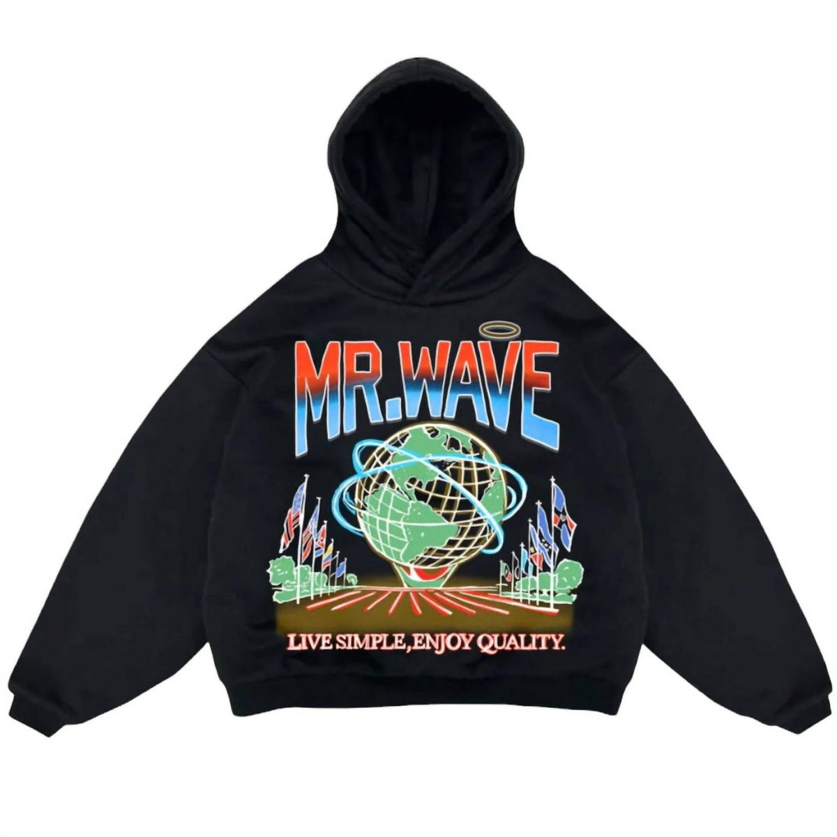 Mr. Wave - Men's Meadows Hoodie