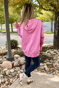 Much Ado - Hannah Pullover Hoodie Top - clothing - hoodies - pink
