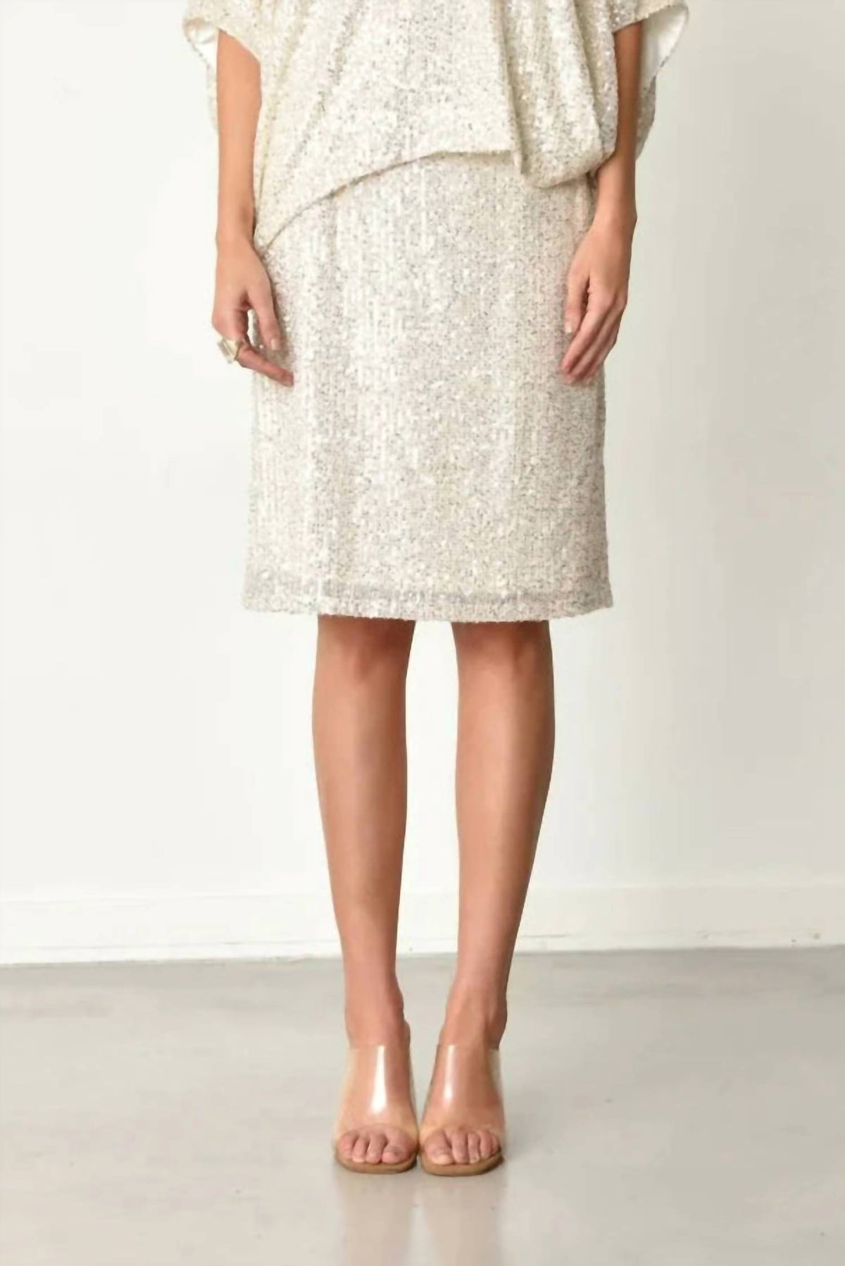 Muche & Muchette - Sequin Midi Skirt