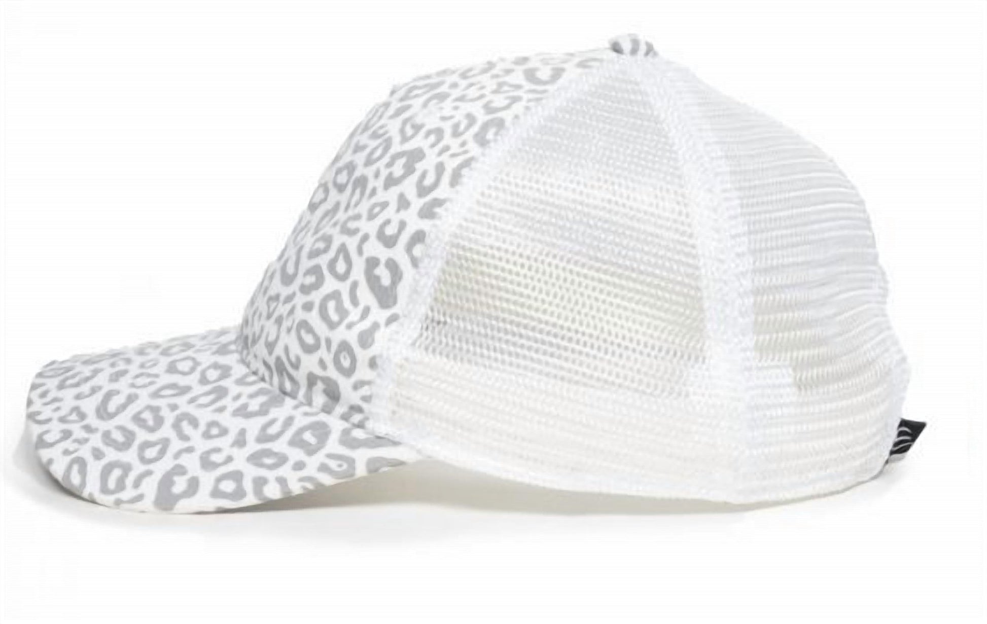 Muddy Carrots - Leopard Hat - accessories - hats - white