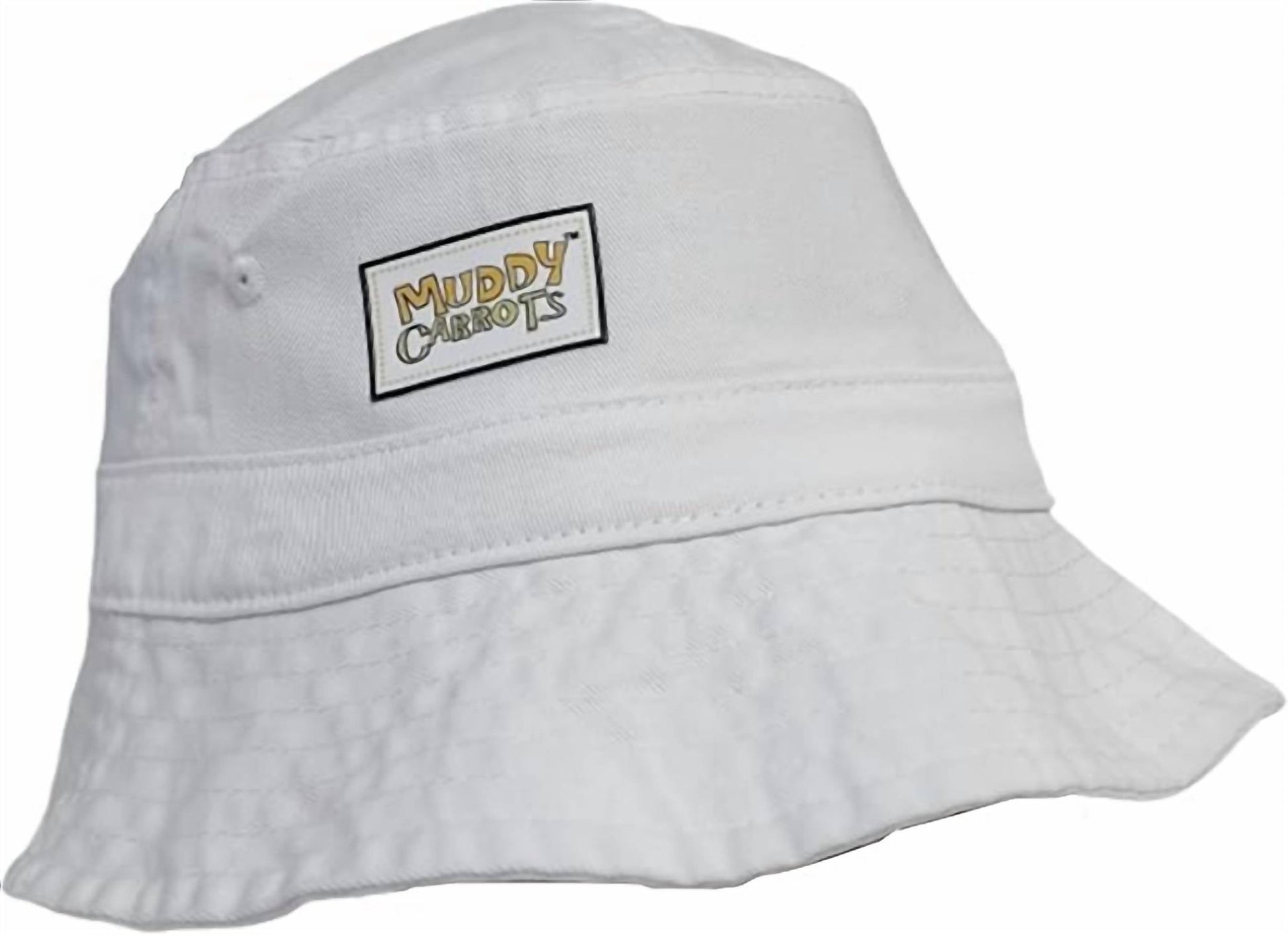 Muddy Carrots - Women's Bucket Hat - accessories - hats - white