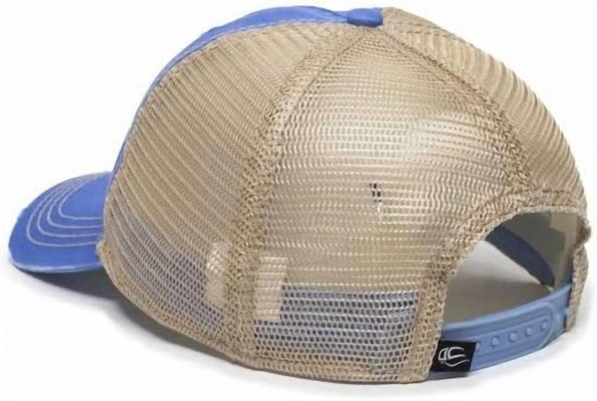 Muddy Carrots - Women's Tea Stained Mesh Back Hat - accessories - blue - hats