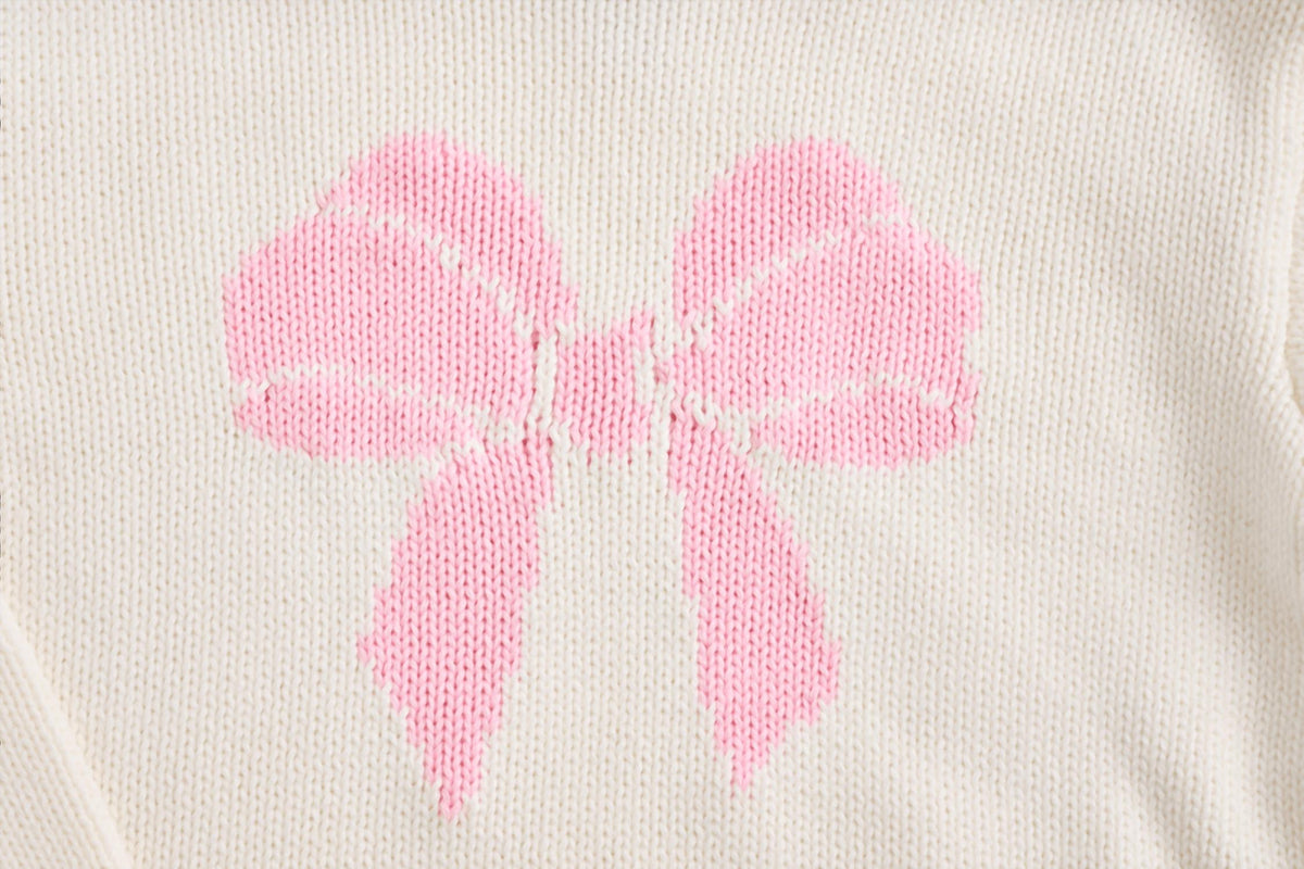 Mudpie - Bow Rollneck Sweater