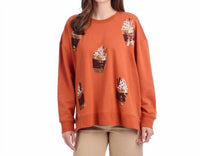 Mudpie - Fall Sparkle Sweatshirt