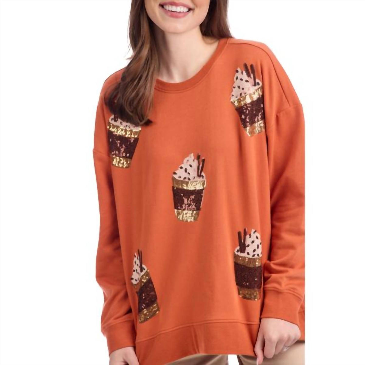 Mudpie - Fall Sparkle Sweatshirt