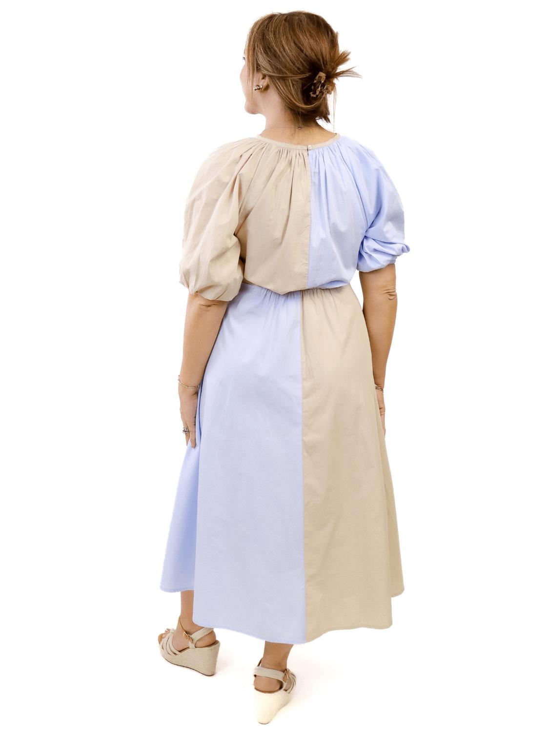 Mudpie - Hutton Colorblock Midi Dress