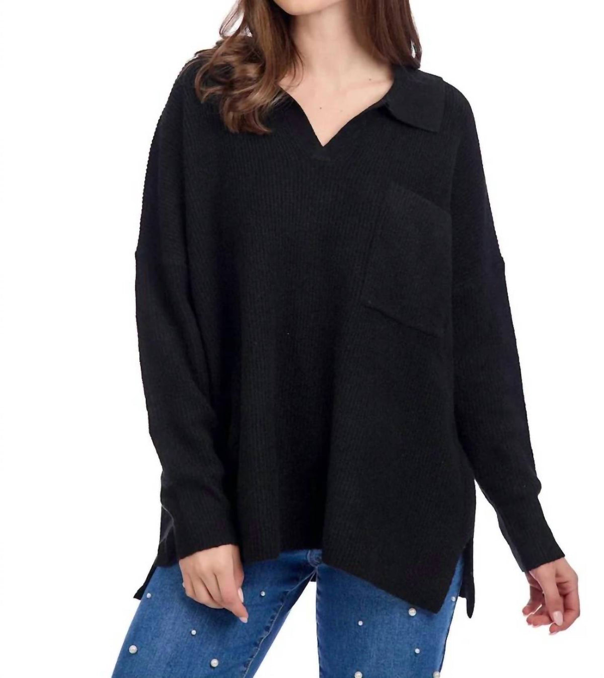 Mudpie - Noa Collared Sweater