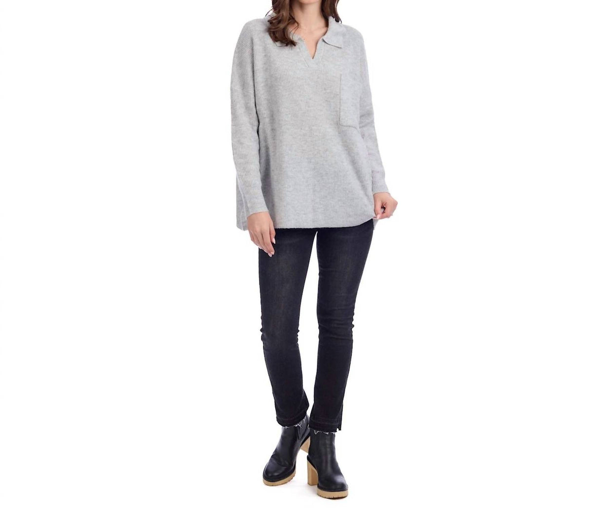 Mudpie - Noa Collared Sweater