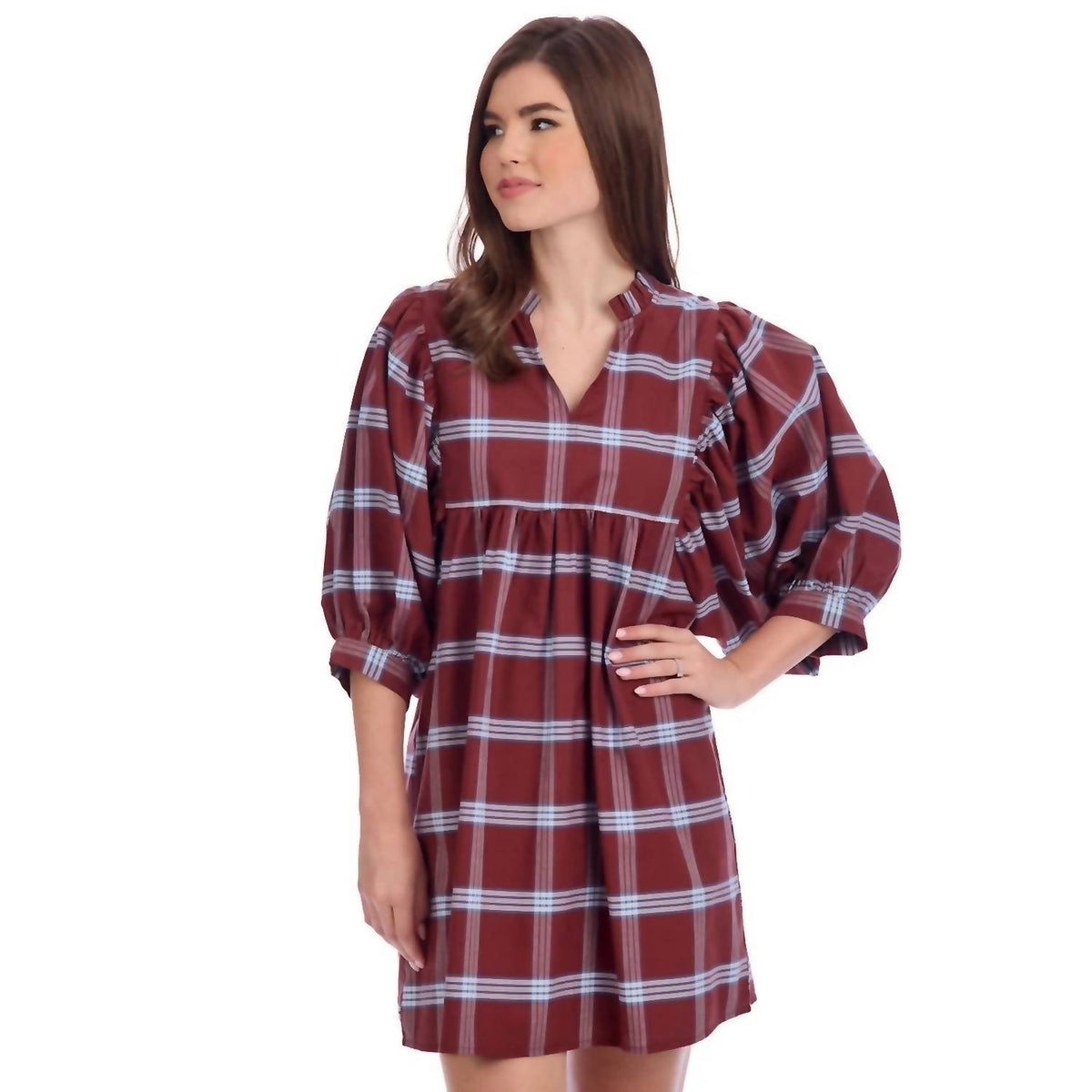 Mudpie - Shipley Plaid Mini Dress
