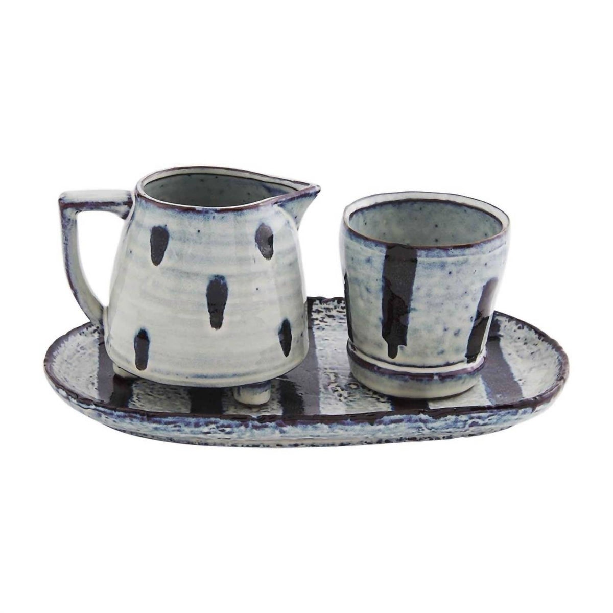 Mudpie - Stoneware Cream And Sugar Set