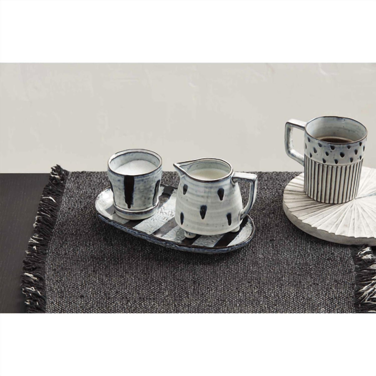 Mudpie - Stoneware Cream And Sugar Set