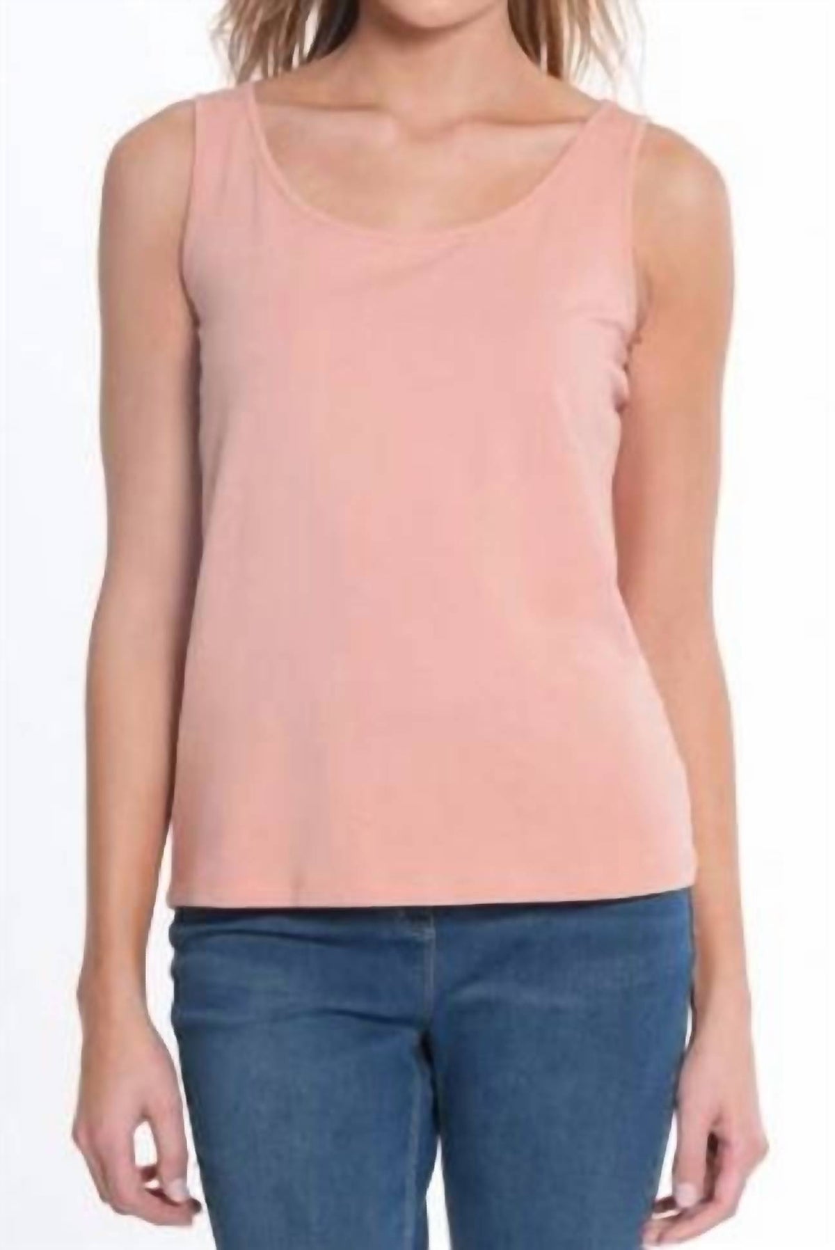 Multiples - Double Scoopneck Tank Top