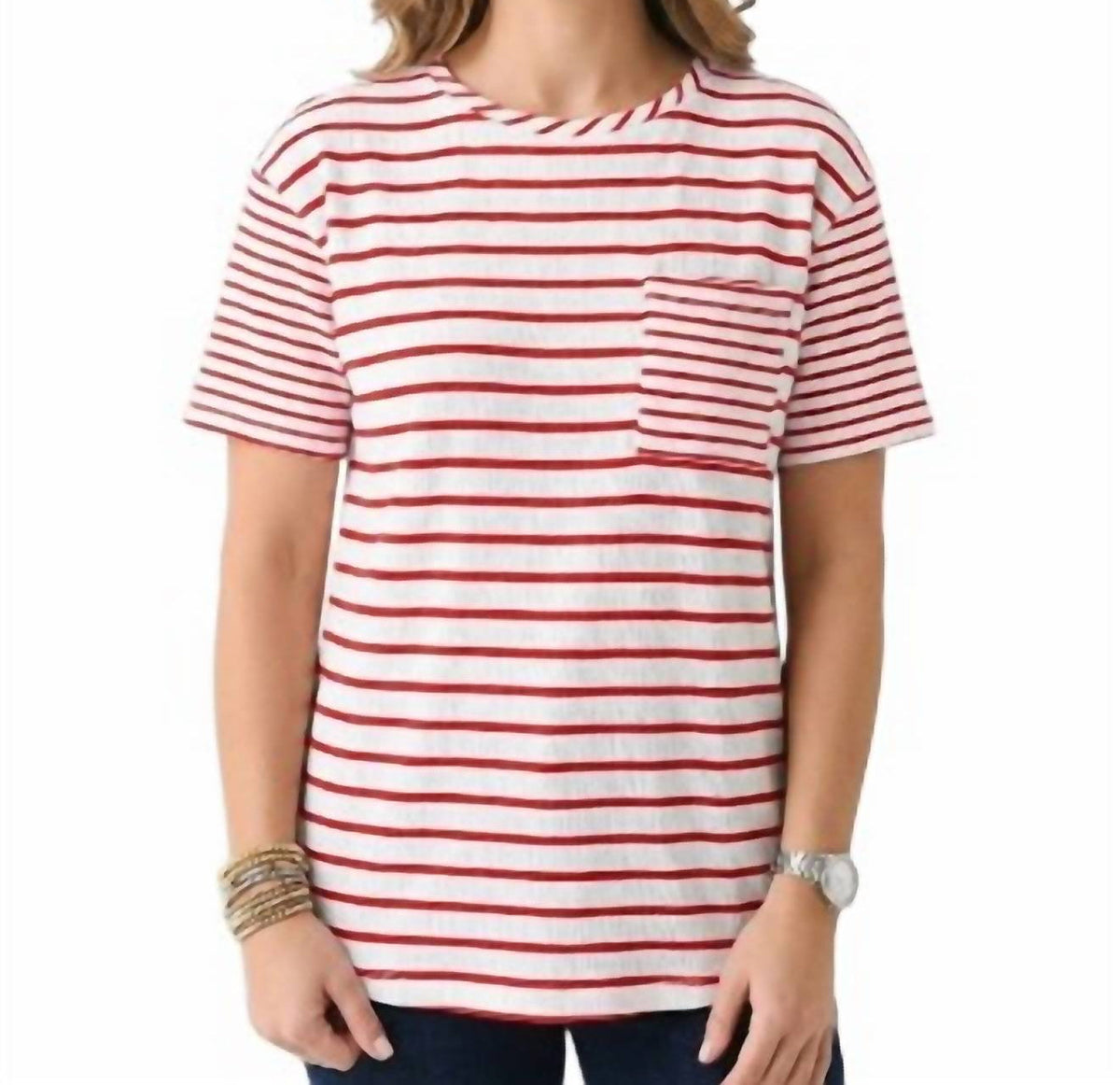 Multiples - Drop Shoulder Tee