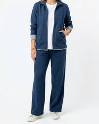 Multiples - Elastic Waist Lounge Ankle Pant