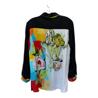 Multiples - Floral Back Tunic Top