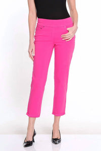 Multiples - Fringe Hem Pull On Pant