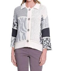 Multiples - Frost Patch Cardigan