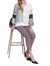 Multiples - Frost Patch Cardigan