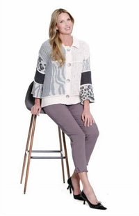 Multiples - Frost Patch Cardigan