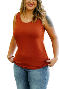 Multiples - Scoop Neck Knit Tank