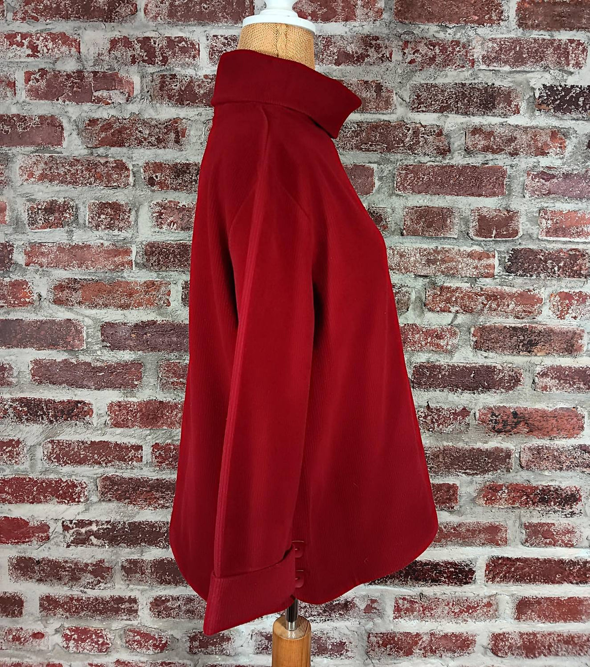 Multiples - Women's Turtleneck Side Button Top