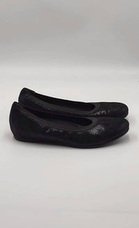 Munro - Women's Ashlie Crosshatch Ballet Flats